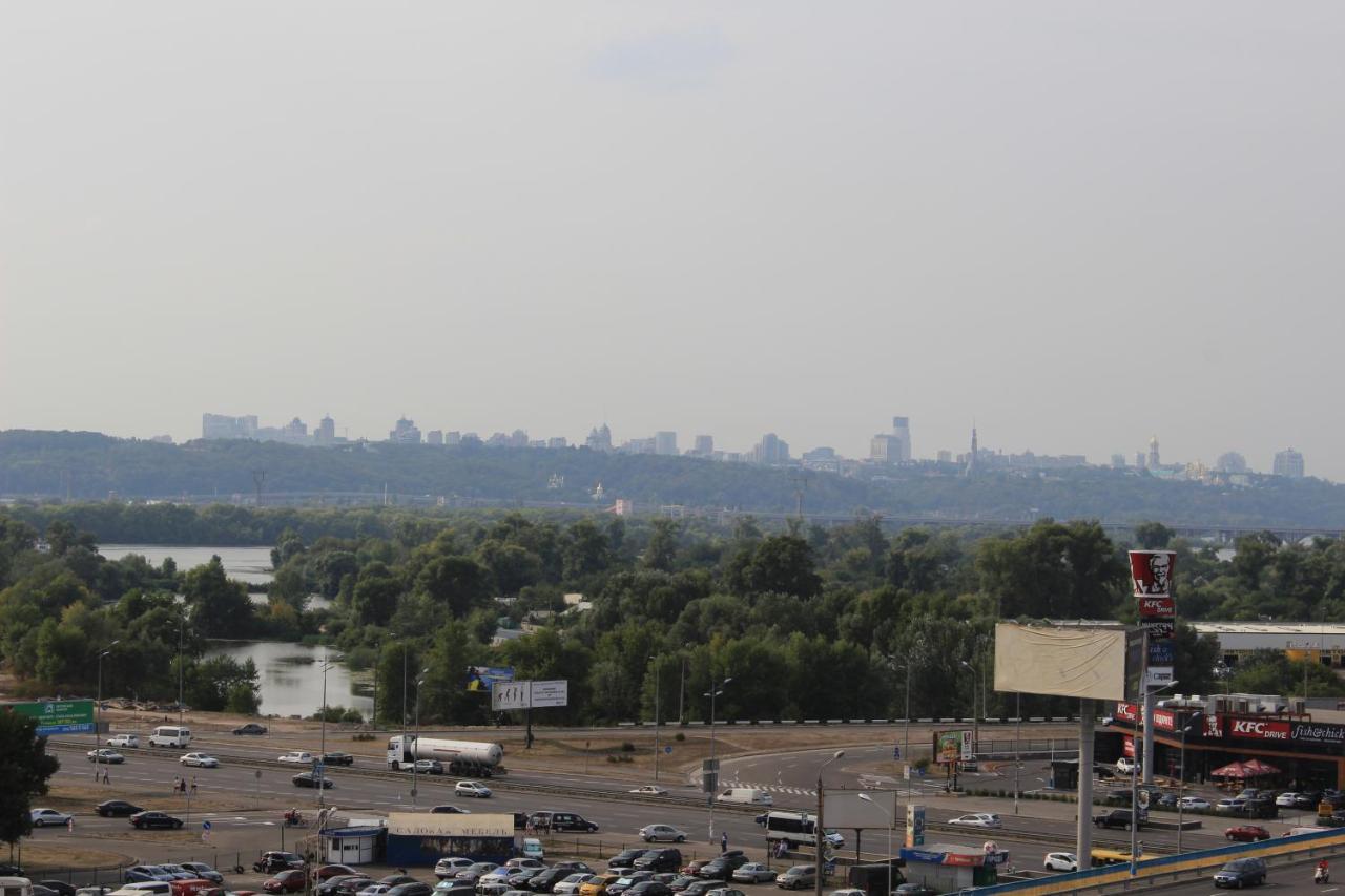 Panoramic View Lux Apartment On Metro Osokorky Kiev Eksteriør bilde