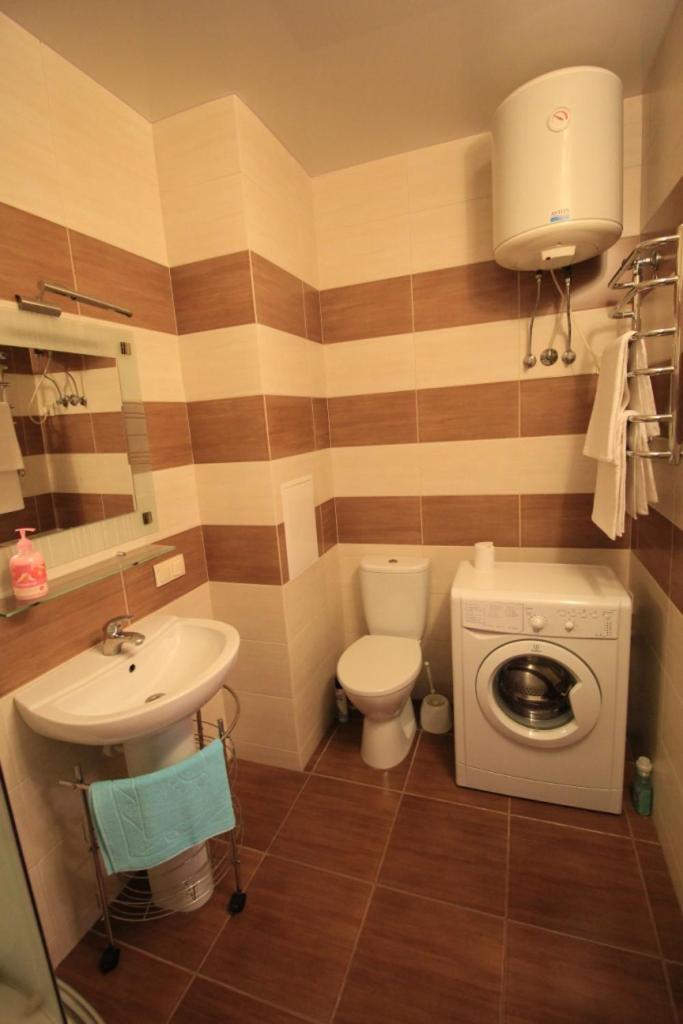 Panoramic View Lux Apartment On Metro Osokorky Kiev Eksteriør bilde